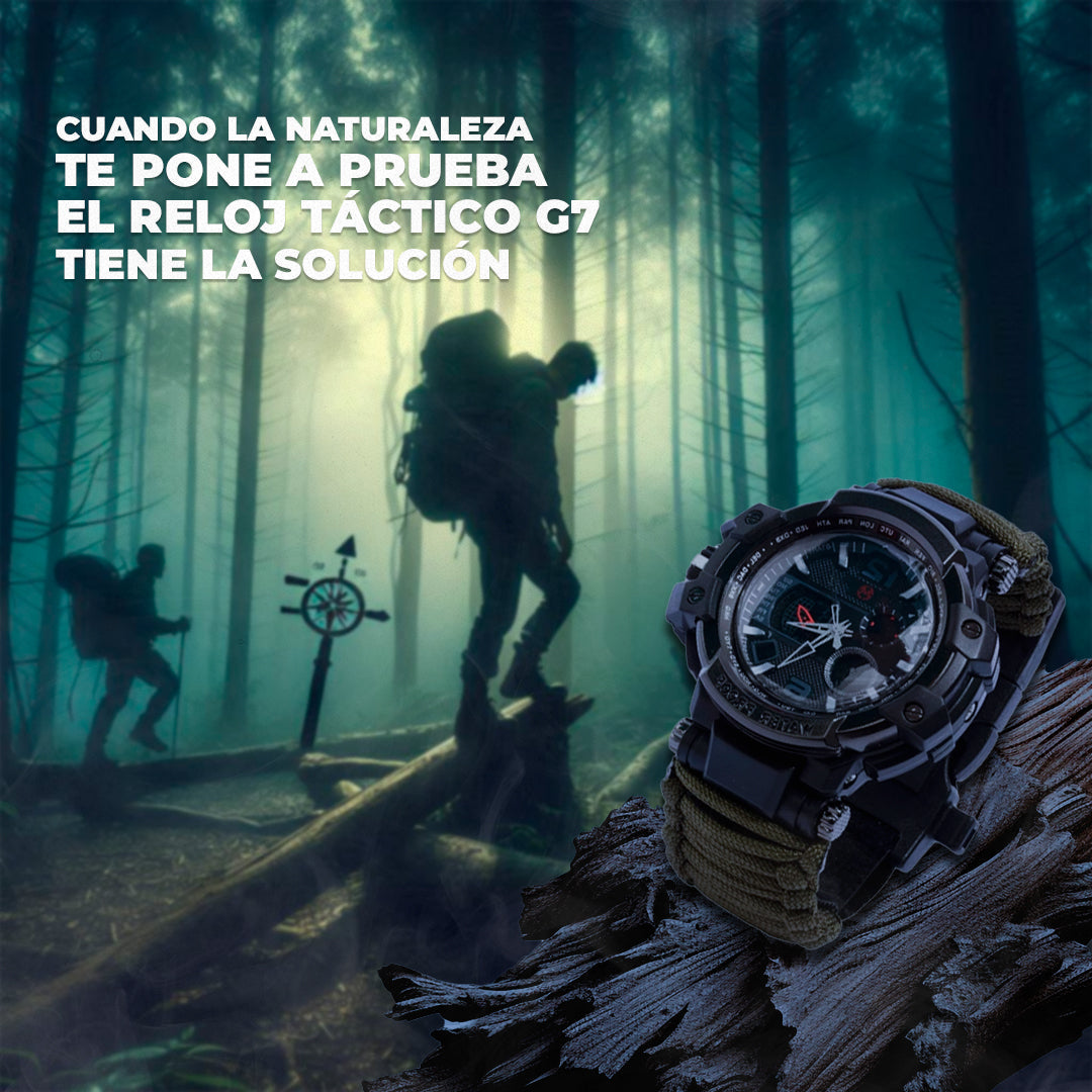 Reloj táctico G7 (Reloj Varonil)