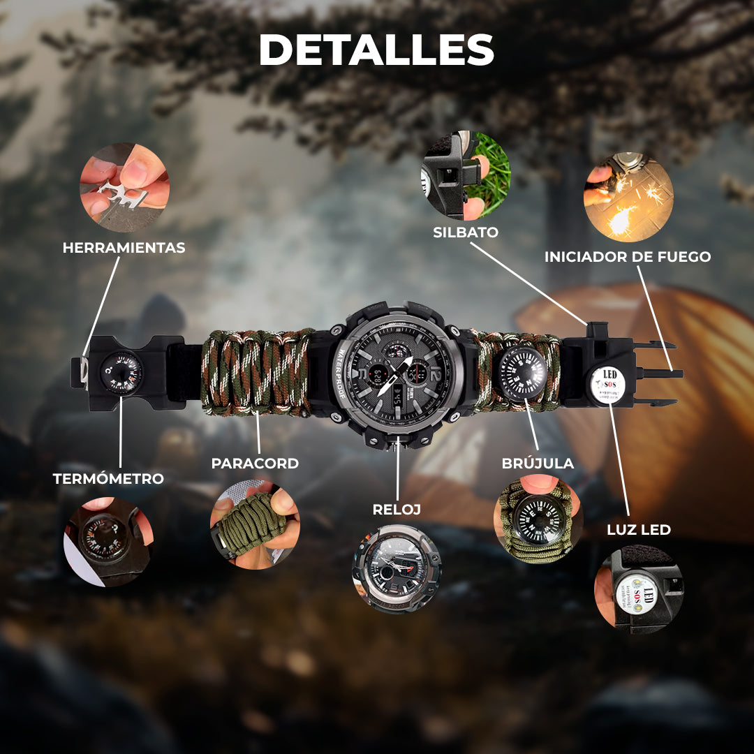 Reloj táctico G7 (Reloj Varonil)
