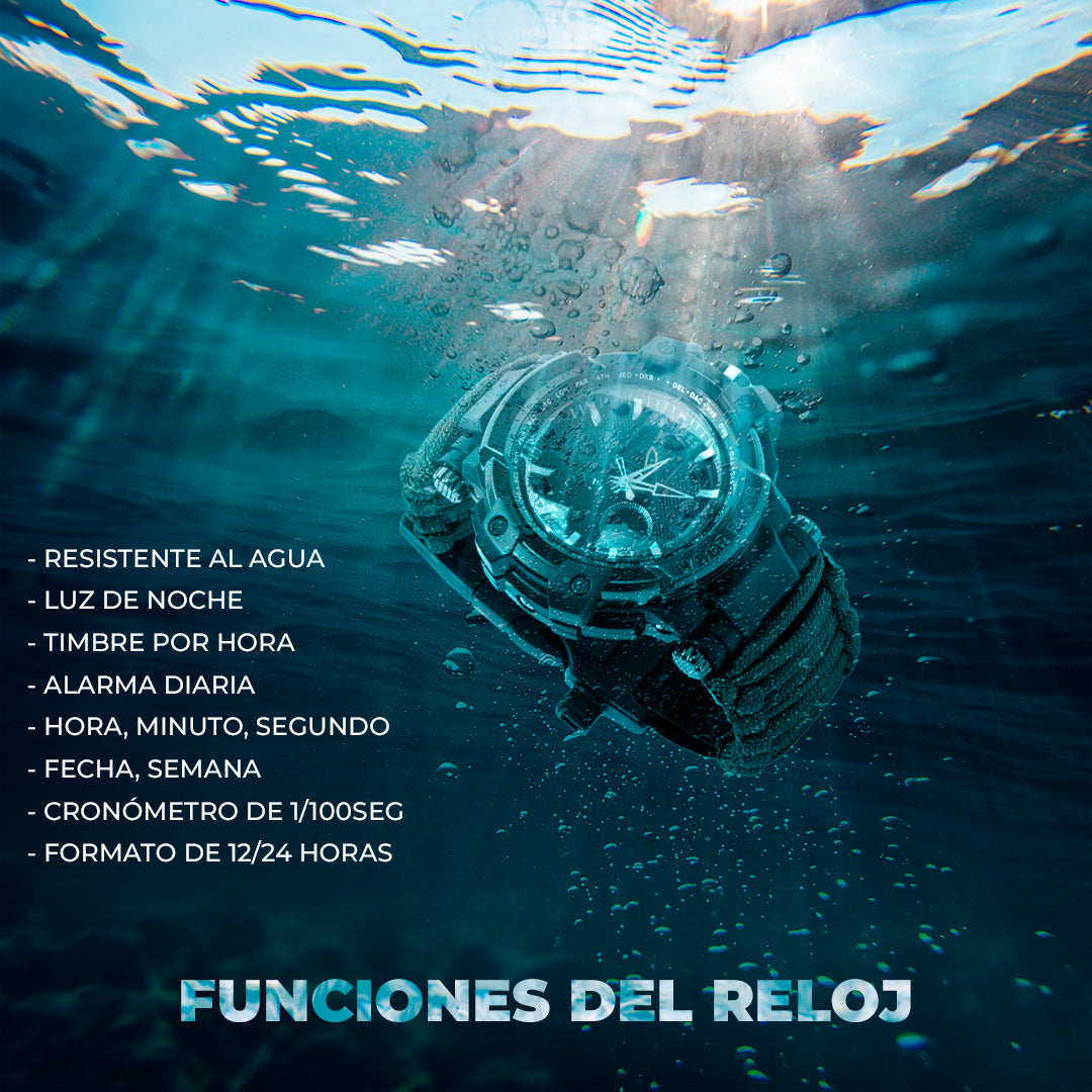 Reloj táctico G7 (Reloj Varonil)